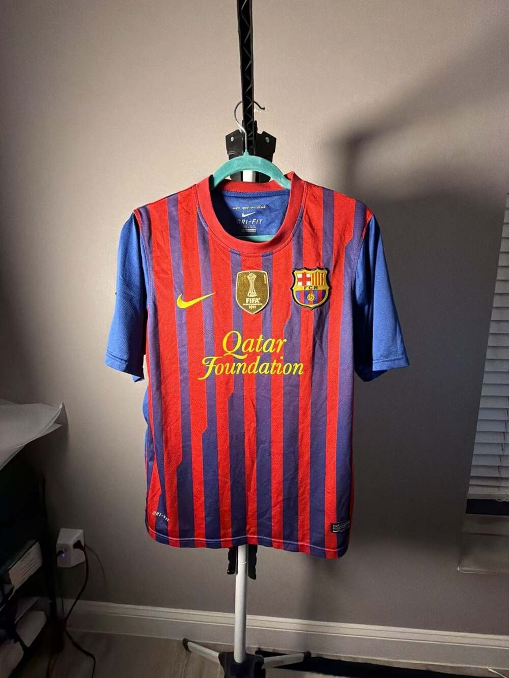 Nike Barcelona 2011/2012 Home Football Jersey Size S